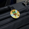 thumbnail image 5 of DC Super Hero Girls Bumblebee Round Luggage ID Tag Card Suitcase Carry-On, 5 of 8