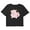 Black, variant on Girl's Pokemon Clefairy Profile Portrait Graphic Cropped T-Shirt Blue Large
