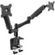 thumbnail image 1 of Brazo articulado doble para Monitor NZXT hasta 32 pulgadas Ajustable Negro MN-VMDM0-B1, 1 of 5