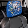 thumbnail image 4 of Game Cuphead Car Headrest Cover 2 Pcs Vehicles Seat Pillow Cover Protector Accessories Decor Auto Front/Rear Seats Head Rest Cover 2 Pcs Universal Fit Most Cars Sedan SUV Van, 4 of 7