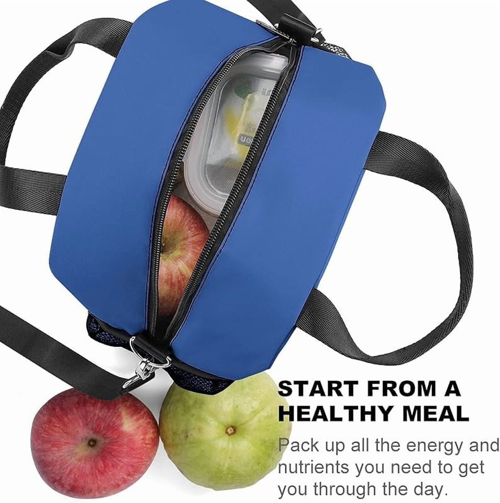 Game Lunch Bag for Gamer, Insulated Video Game Lunch Box for Work Office Travel Picnic Hiking Beach, Waterproof Leakproof Portable Fits Most Bento Boxes