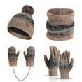 thumbnail image 2 of KANG A Four Piece Of Knitted Hats Winter Thickened Warm Scarves Hanging Ropes And Woolen Hats For 3 To 12, 2 of 4