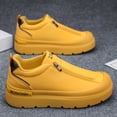 thumbnail image 2 of Men'S Shoes with a Side Zipper in Plus Sizes, Featuring a Comfortable And Stylish Design, Equipped with a Rubber Sole, 2 of 8