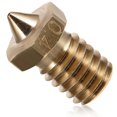 thumbnail image 1 of High Flow Brass Nozzle for Printer Extruder – Lightweight Compact Design, Polished Finish for TPU Printing, 1 of 2