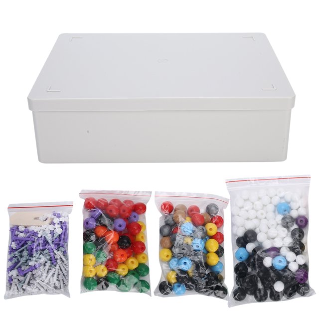194 Uds XMM-019 modelo Molecular 194 estructura atómica conjunto completo modelo a escala de bola y palo