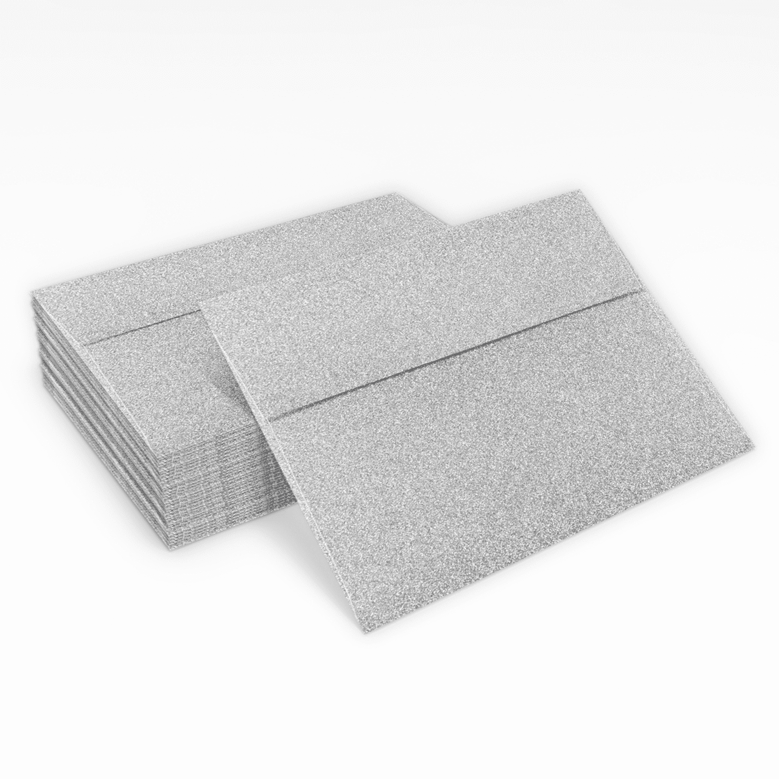 LUXPaper A7 Invitation Envelopes, 5 1/4 x 7 1/4, Silver Sparkle, 1000/Pack