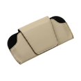 thumbnail image 2 of Soporte para gafas sol para coche, clip para gafas visera para vehículos, accesorios portátiles universales para coches, camiones y SUV, Beige, 2 of 8