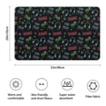 thumbnail image 3 of Neon Controllers Games Icons Black Pattern Bathroom Rugs Mat,Non Slip Microfiber Bathroom Rug,Rubber Backing,Soft Bathroom Mats for Bathroom Floor,Tub and Shower,20x32in(50x80cm), 3 of 5