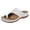 White, variant on Rokment Orthopedic Wedges Walking Flip Flops for Women 2026 Summer Beach Fashion Casual Leather Platform Arch Support Slip on Sandals Comfortable Thongs Slides Slippers Vacation Black Size 6.5