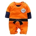 thumbnail image 1 of Bebé Recién Nacido Niños Dragon Ball Z Son Goku Cosplay Mameluco Mono Disfraz De Halloween, 1 of 4