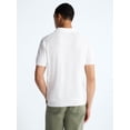 thumbnail image 3 of Free Assembly Men's Textured Polo Sweater with Short Sleeves, Sizes S-3XL, 3 of 6