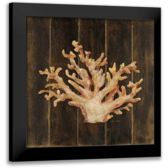 Fisk, Arnie 12x12 Black Modern Framed Museum Art Print Titled - Ocean Coral