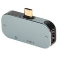 thumbnail image 2 of Type C Splitter, USB C Adapter 3.5mm Audio Interface Universal  For Laptops For Mobile Phones, 2 of 8