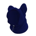 thumbnail image 3 of Toysmith Dog Hood Winter Hat Headgear Earmuffs Costume Soft Neck Warmer Scarf Pet Winter Hood Hats for Kitten Cat Pet Small Dog Hiking Dark Blue, 3 of 9