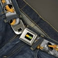 thumbnail image 2 of Nickelodeon Belt, Seatbelt Buckle Belt, Catdog House Poses Grays, 30 to 44 Inches, 2 of 9