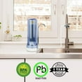 thumbnail image 5 of APEX MR-1030 Countertop Water Filter, 3 Stage GAC Calcite KDF-55 Water Filter for Sink, Easy Install Faucet Water Filter - Reduces Heavy Metals, Bad Taste and Up to 99% of Chlorine - Clear, 5 of 9