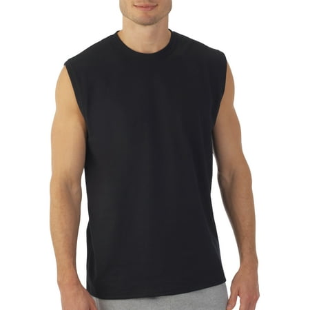 muscle shirt platinum rib trim 4xl loom fruit eversoft walmart mens tee