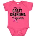 thumbnail image 3 of Inktastic Breast Cancer Awareness My Great Grandma is a Fighter Boys or Girls Baby Bodysuit, 3 of 5