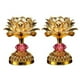 thumbnail image 1 of 2Pcs LED Lotus Buddhist Lights Buddha Lotus Lamps Plug in or Battery-Operated Buddhist Lamp EU Plug B, 1 of 5