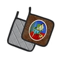 thumbnail image 2 of Carolines Treasures 7072PTHD Lady with her Fawn Pug Pair of Pot Holders , 7.5HX7.5W, multicolor, 2 of 3