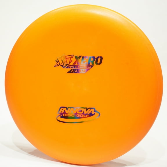 Innova XT Xero Disc Golf Putter & Approach Disc, Pick Color/Weight [Stamp & Exact Color May Vary] Orange 175-176 grams