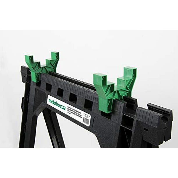 Metabo HPT Sawhorses Folding 1200 Lb. Capacity 2 Pack