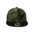 thumbnail image 2 of Top Headwear Flat Bill Adjustable Snapback Cap - Camo/Black, 2 of 3