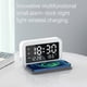 thumbnail image 5 of Mobile Phone Wireless Charging Three In LED Night Light Small Alarm Clock Fast Charging Date Temperature Multi Function, 5 of 9