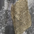 thumbnail image 3 of DESIGN ART Designart 'Gold Glamour Squares I' Modern Curtain Single Panel 52 in. wide x 108 in. high - 1 Panel 108 Inches, 3 of 5