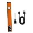 thumbnail image 4 of lacooooppia Soldering Iron Kit Battery Pen 650mAh 510 Threaded Portable Cordless Soldering Pen USB Rechargeable for Repair Home Appliance orange, 4 of 8