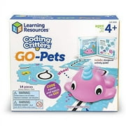 Learning Resources Coding Critters Go Pets Dipper the Narwhal, Early STEM Coding Toy, Boys, Girls, Ages 4,5,6+
