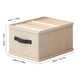 thumbnail image 3 of Organizador de ropa XIAOLE, plegable, con compartimentos lavables y compartimentos para guardar ropa, vaqueros, pantalones, suéteres, 9 compartimentos, gran capacidad, color beige., 3 of 6