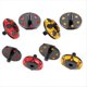 thumbnail image 3 of 2 Tornillos de Fijación de Junta de Ala Trasera de Metal M3 para Piezas de Actualización de Coche RC 1/8/1/10, Accesorio Estilo B, Dorado y Negro, 3 of 5