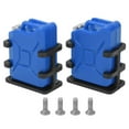thumbnail image 1 of 1 Pair RC Car Simulated Fuel Tank Mount Mini Oil Can For 1/8 1/10 RC Crawler Car Decoration Accessory Blue, 1 of 8