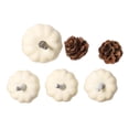 thumbnail image 3 of Simulion Pumpkins Maple Decorion Artificial Pumpkins Home Decorion Set B, 3 of 8