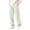 Beige, variant on JTSRKL Corduroy Textured Pants for Men Wide Leg Baggy Elastic Waist Pockets Lightweight Bottoms Casual Bottoms Relaxed Fit Trousers