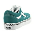 thumbnail image 3 of Vans Old Skool Men's Shoes Check Foxing/Quetzal Green/True White vn0a38g1-vr0, 3 of 6