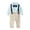 Green, variant on Mercatoo Pants Tops T-Shirt Boys Bowtie Gentleman Set 2PCS Toddler Suspender Baby Newborn Pacifier 03 Boy Infant Clothes Boy 0/3