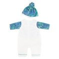 thumbnail image 2 of Doll Clothes Jumpsuit Top Hat Outfits Costume for 14-16-18 inch Reborn Baby Doll Boys', Blue, 2 of 7