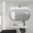 thumbnail image 3 of Aiwen 4 Lights Cylinder Vanity Light Led Light Fixture Modern Home Improvement Light Chrome, 3 of 9