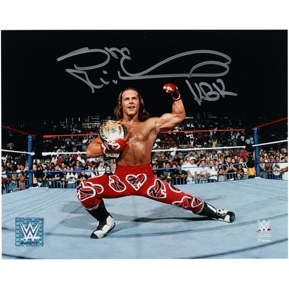 Shawn Michaels WWE Autographed 8" x 10" In Ring Pose With Title Photograph - Fanatics Authentic Certified