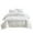 WH, variante sur EGNMCR Housse de Lit Matelassée en Coton Lavé Double Face Ensemble 3 Pcs Couleur Unie Taie d'Oreiller 20x26 Po Literie en Polyester