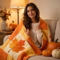 thumbnail image 7 of LEFXSMR Fall Blanket Flannel Soft Holiday Printed Throw Blanket for Couch Fall Decorations for Home Thanksgiving Sofa Bed, 39.37*27.56", 7 of 7