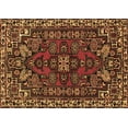 thumbnail image 1 of Ahgly Company Indoor Rectangle Persian Brown Traditional Area Rugs, 5' x 7', 1 of 4