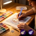 thumbnail image 4 of WIZUTIZ LED Light Up USB Rechargeable Drill Pen with Replacement Tips Functional Handy Accessory for Household DIY Rhinestone Art Hobby Creation, 4 of 6