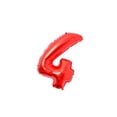 thumbnail image 1 of Kearding 16 pulgadas Tamaño grande Oro Plata Rosa Oro Número Globo Cumpleaños Decoraciones para fiestas de bodas Globos de aluminio Niño Niño Juguete Kits de decoración para fiestas rojo cuatro Kearding HA002665-34, 1 of 1