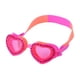 thumbnail image 2 of Gafas de natación para niños, antiniebla, en forma de corazón, ajustables, con estuche de almacenamiento, cómodas corazon rosa, 2 of 8