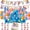 blue4, variant on 48 Pcs Ms Birthday Party Decoration Rachel Set Banners ,Balloons, Backdrop,Cake Topper