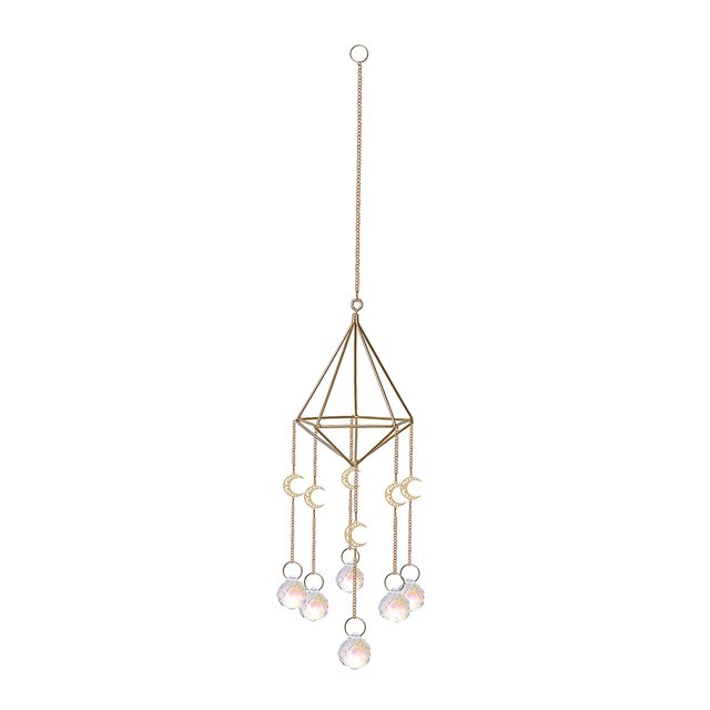 Shinning Colgante Windchimes Decoración hogar Adorno Gloria Carillón de viento