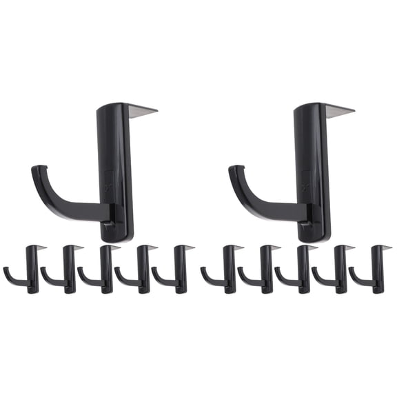 12-Pack Headphone Holders and Headset Stands, Gaming Headset Support Rack Organizer for Desk or Wall Mount